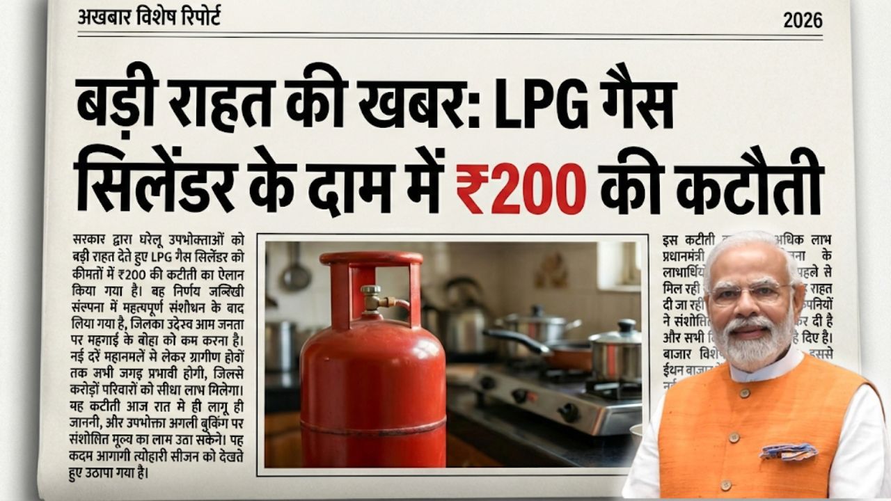 LPG Price Update 2026