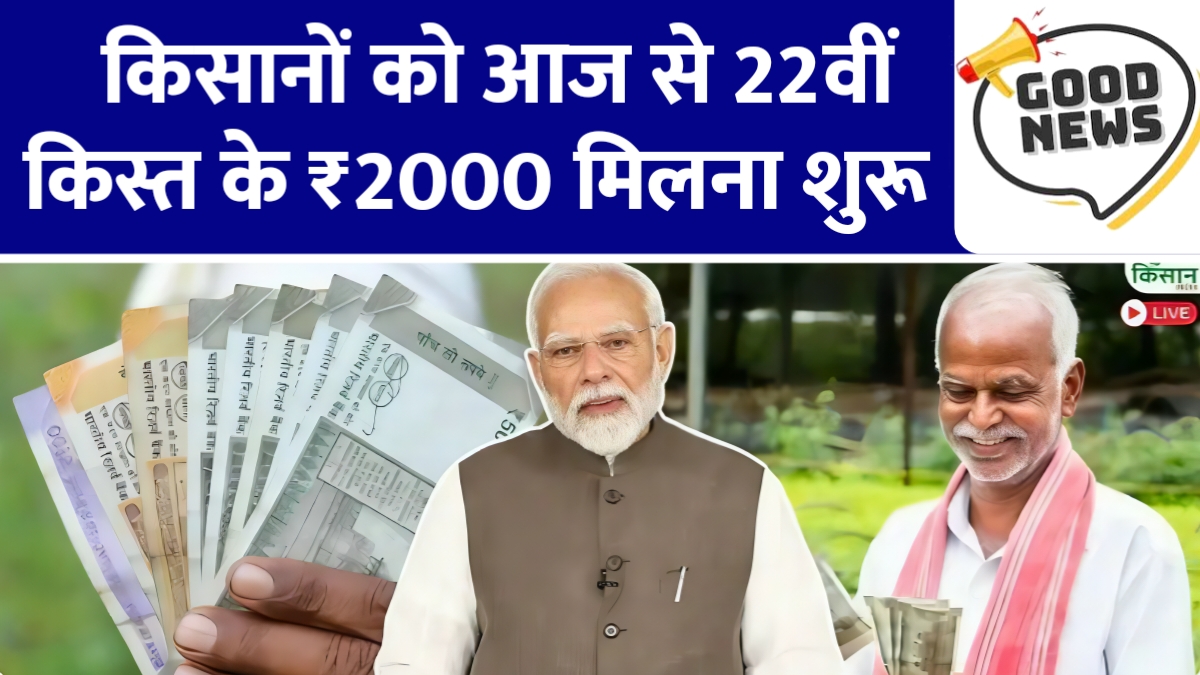 PM Kisan 22th Installment